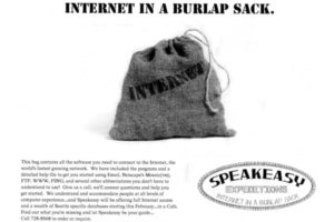 Web - Advert - Internet in a Burlap Sack