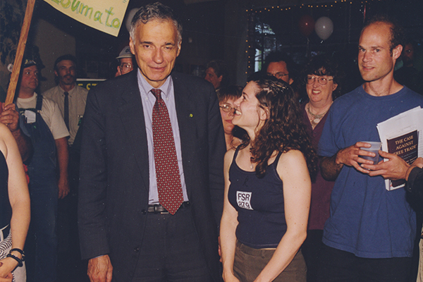 Press: Nader for Prez!